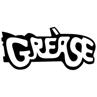 Grease Logo Black and White