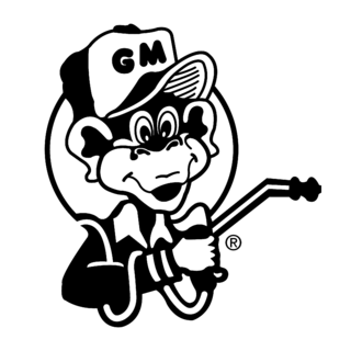 Grease Monkey Logo Black and White