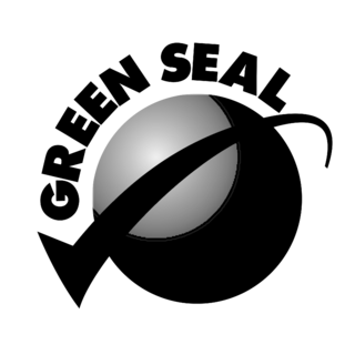 Green Seal Logo Black and White