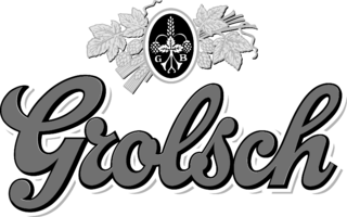 Grolsch Logo Black and White