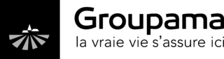 Groupama 2016 Logo Black and White