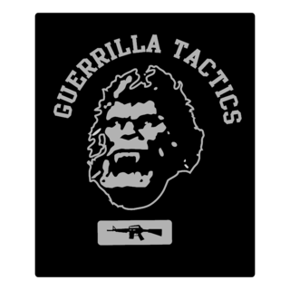 Guerrilla Tactics Fuct Logo Black and White