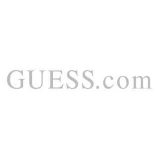 Guess com Logo Black and White