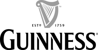 Guinness Logo Black and White