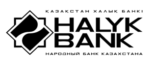 Halyk Bank Logo Black and White