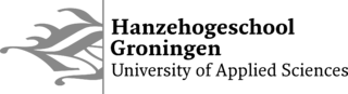 Hanzehogeschool Groningen Logo Black and White