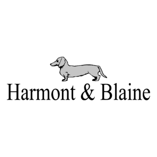 Harmont & Blaine Logo Black and White