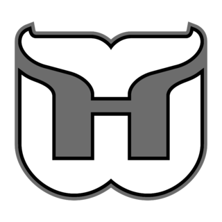Hartford Whalers Logo Black and White