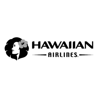 Hawaiian Airlines Logo Black and White