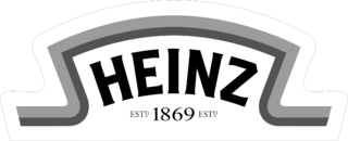 Heinz 1869 Logo Black and White