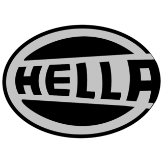 Hella Logo Black and White