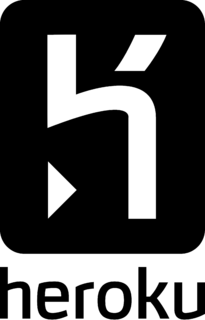 Heroku Logo Black and White