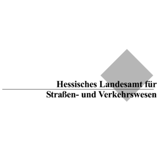 Hessisches Landesamt fur Straben und Verkehrswesen Logo Black and White
