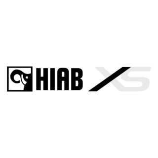 Hiab XS Logo Black and White