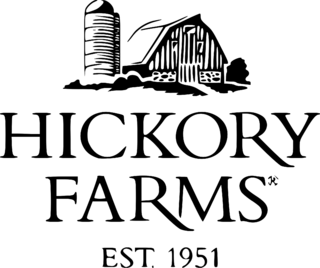 Hickory Farms Logo Black and White