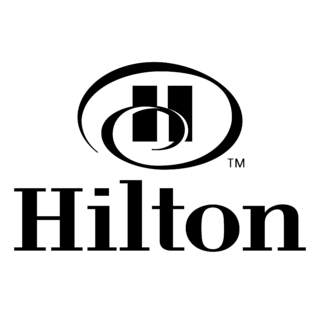 Hilton International Logo Black and White