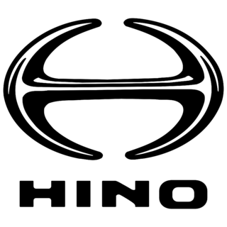 Hino Diesel Trucks Logo Black and White