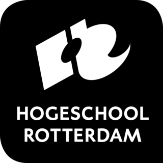 Hogeschool Rotterdam Logo Black and White