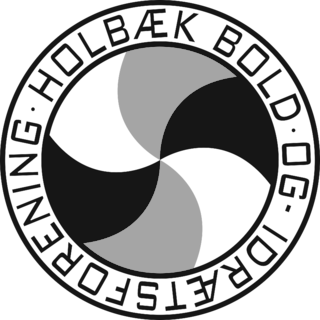 Holbaek Logo Black and White