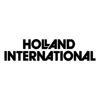 Holland International Logo Black and White