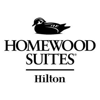 Homewood Suites Logo Black and White