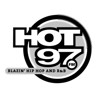 Hot 97 NYC Logo Black and White
