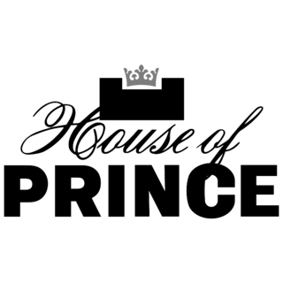 House Of Prince Logo Black and White