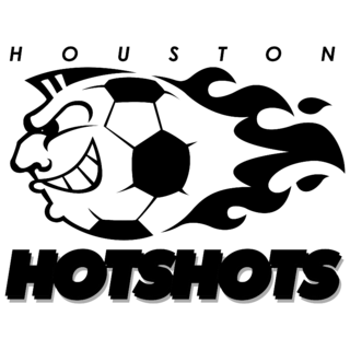 Houston Hotshots Logo Black and White