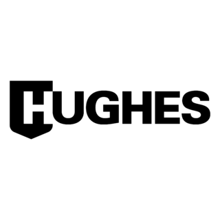 Hughes Supply Logo Black and White
