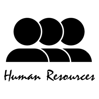 Human Resources Logo Black and White