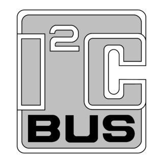 i2c Bus Logo Black and White