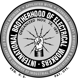 IBEW Logo Black and White