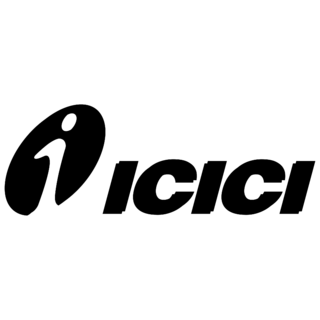 ICICI Logo Black and White