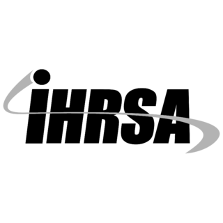 IHRSA Logo Black and White