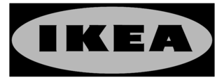 IKEA Logo Black and White
