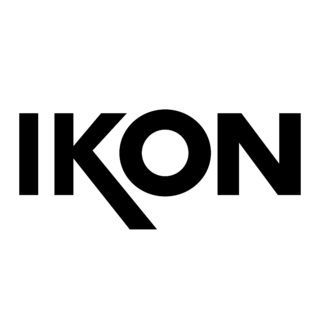 Ikon Logo Black and White