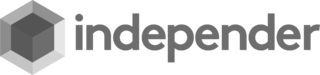 Independer Logo Black and White