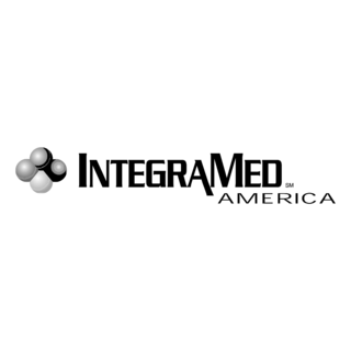 IntegraMed America Logo Black and White