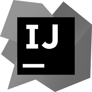 IntelliJ IDEA Logo Black and White