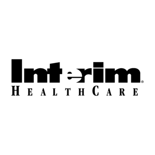 Interim HealthCare Logo Black and White