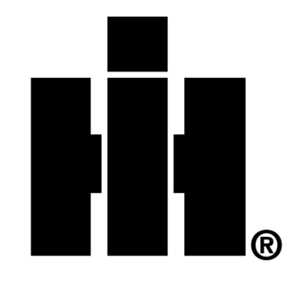 International Harvester Logo Black and White