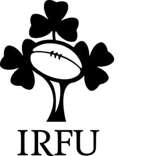 IRFU Logo Black and White