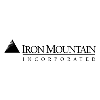 Iron Mountain Logo Black and White