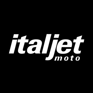 Italjet Moto Logo Black and White