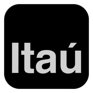 Itau Logo Black and White