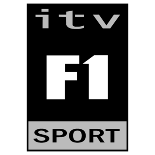 ITV Sport F1 Logo Black and White