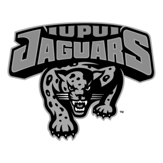 IUPUI Jaguars Logo Black and White