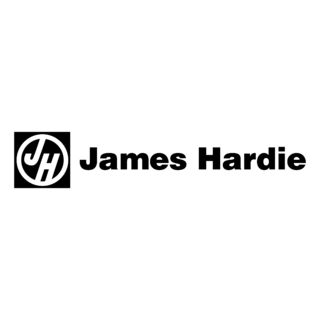 James Hardie Logo Black and White