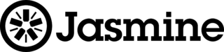 Jasmine Logo Black and White
