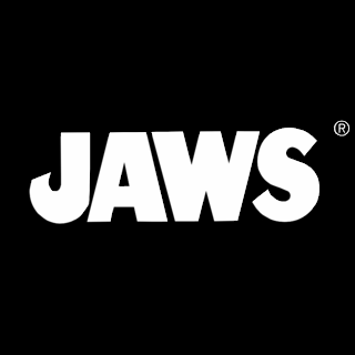 Jaws Logo Black and White